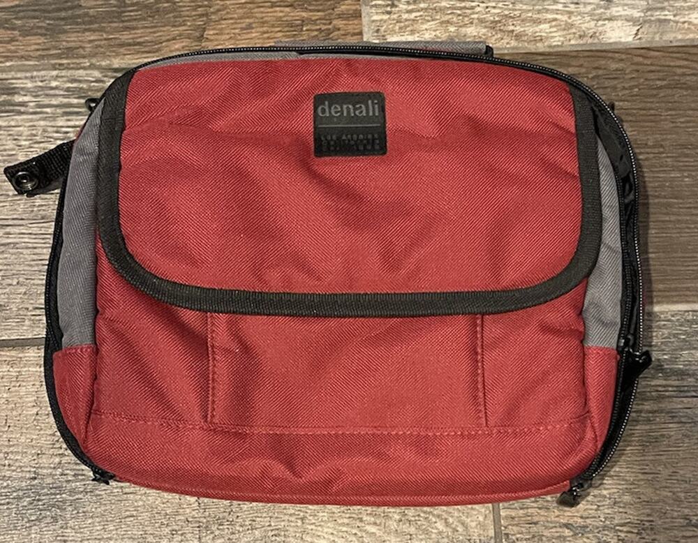 Denali Red Tech Bag